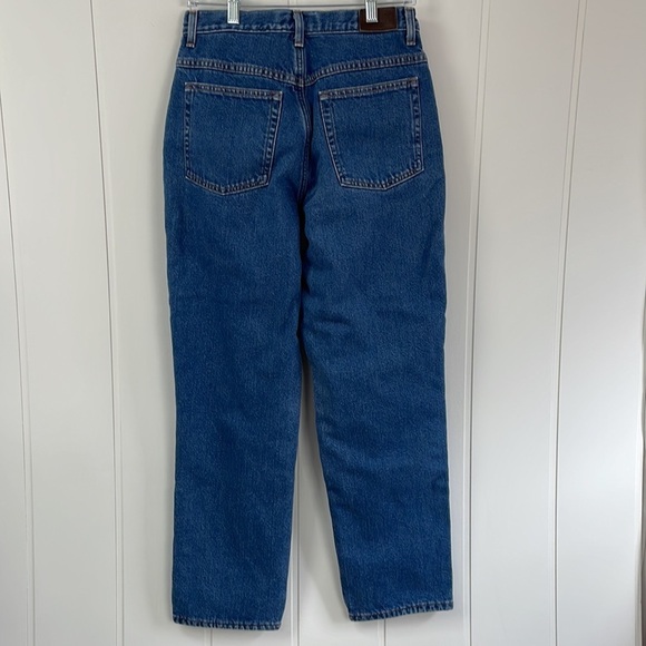 L. L. Bean Lined Relaxed Fit Straight Leg Jeans Women's Size 10 Cotton Warm - Picture 10 of 13